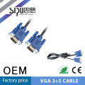 SIPU Vga Cinch Stecker auf Stecker hochwertiges Kabel VGA-high-End 3 Rca zu 3rca Kabel vga